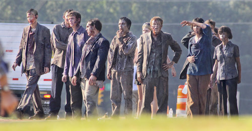 The Walking Dead AMC Behind the Scenes Zombies