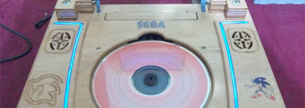 Sega Saturn Wood Laptop