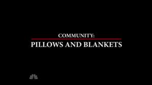 pillows and blankets title