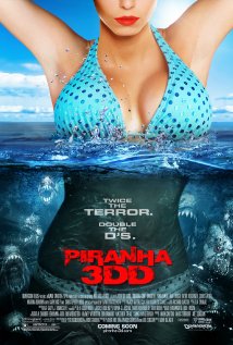 Piranha 3dd movie poster