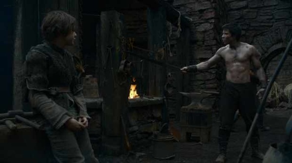 game of thrones ghost of harrenhal arya and gendry