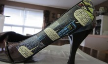 Doctor Who Decoupage Shoes How-to