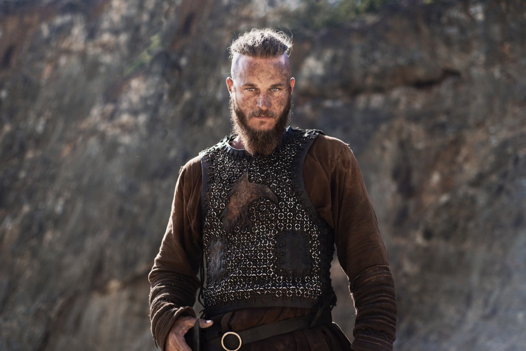 Travis Fimmel as Ragnar Lothbrok in Vikings season two(2)