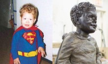 DC refuses Superman “S” Shield on a child’s memorial statue