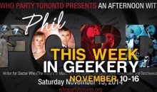 This week in Geekery – November 10th to 16th