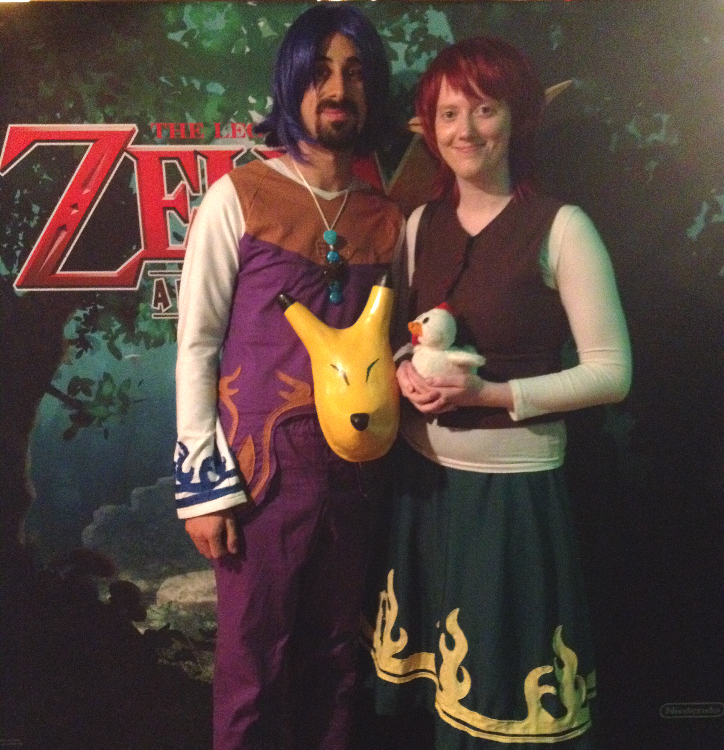 Link & Zelda cosplay at Sci-Fi World – GEEKY GALS